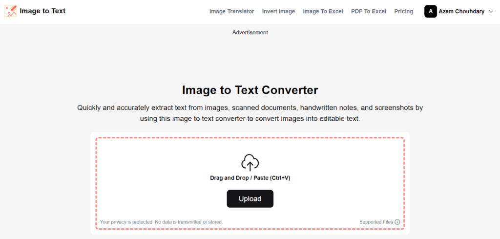Image to Text Converter