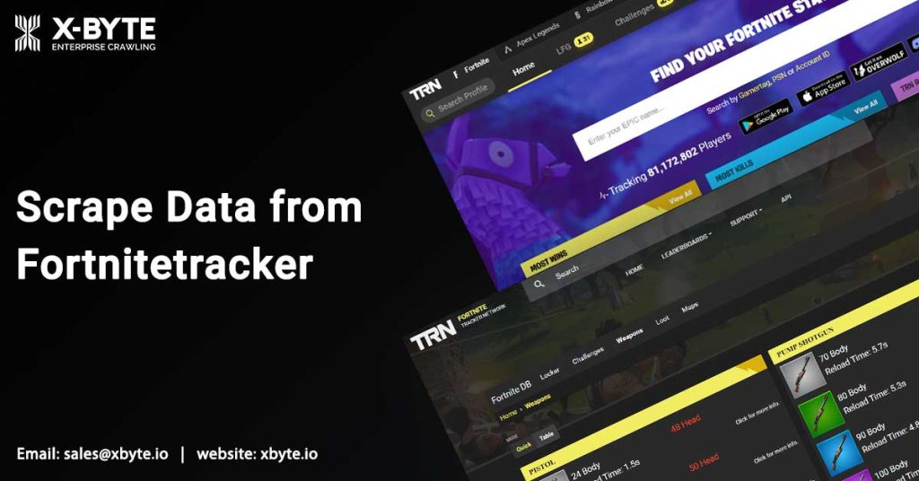 Scrape-Data-from-Fortnitetracker