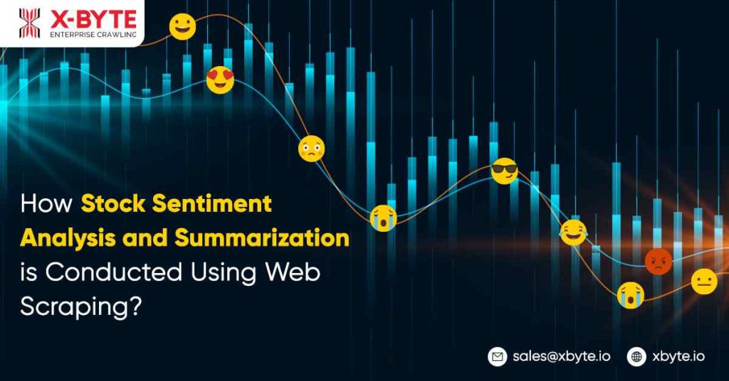 stock sentiment analysis and summarization via web scraping