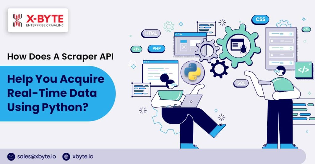 How Does A Scraper API Help You Acquire Real Time Data