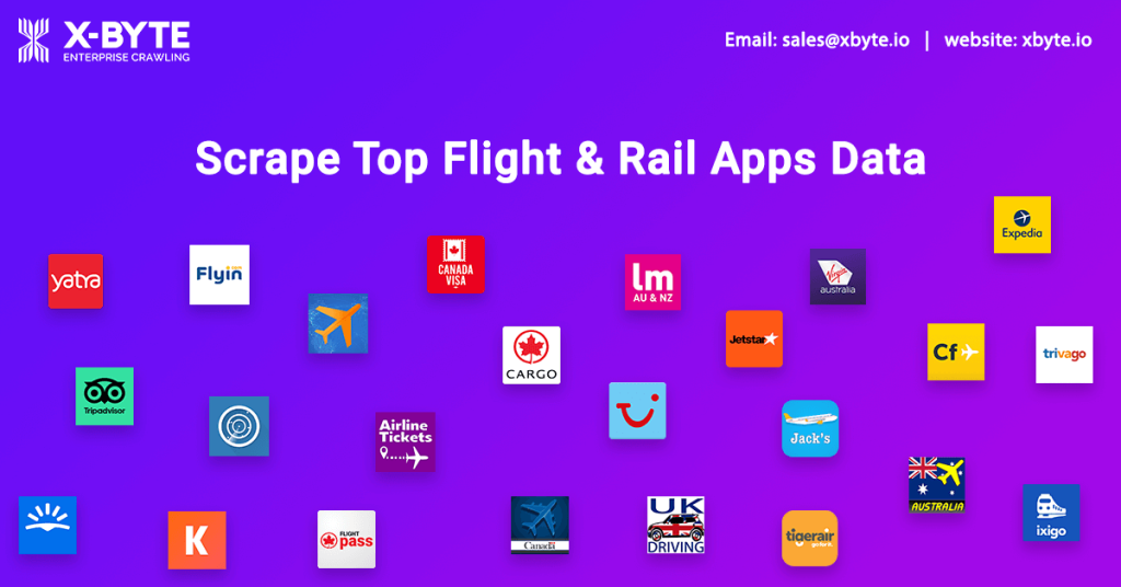Scrape Top Flight Rail Apps Data