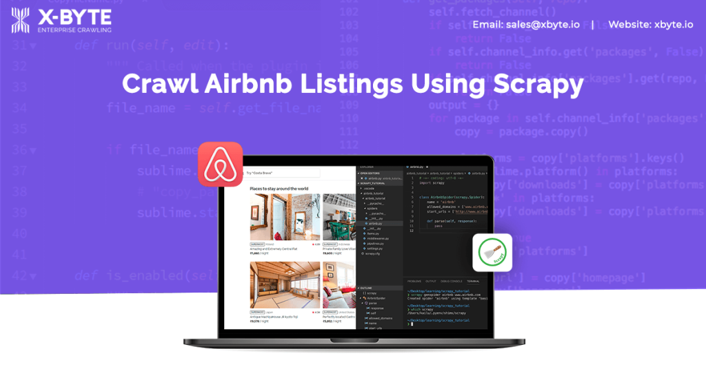 Crawl Airbnb Listings Using Scrapy