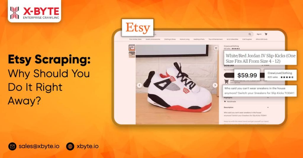 etsy scraping why should you do it right away