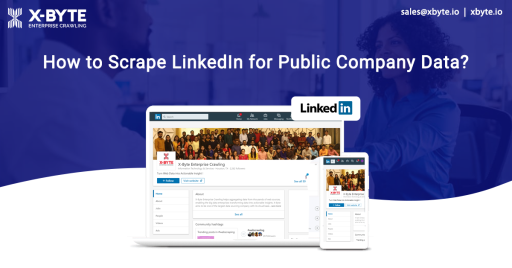 How to Scrape LinkedIn for Public Company Data