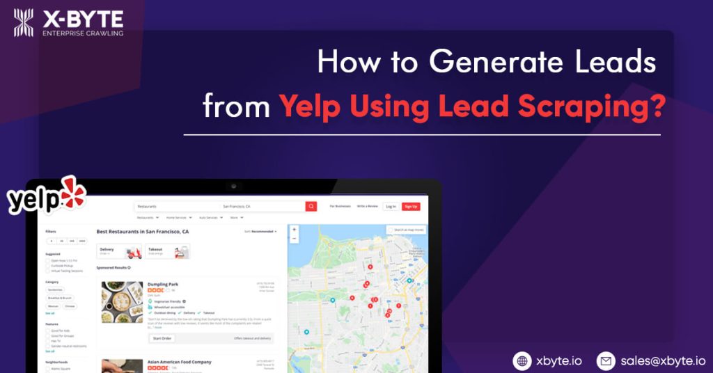 how to generate leads from yelp using lead scraping