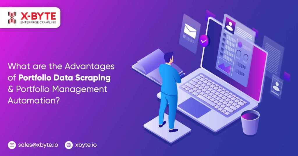 what are the advantages of portfolio data scraping