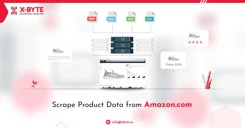 Scrape product data from amazon