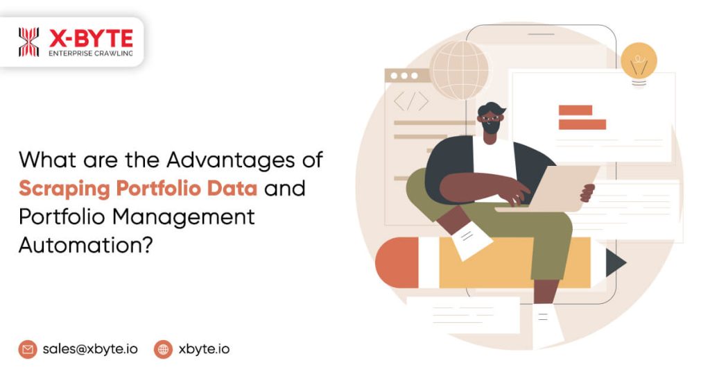 advantages of scraping portfolio data