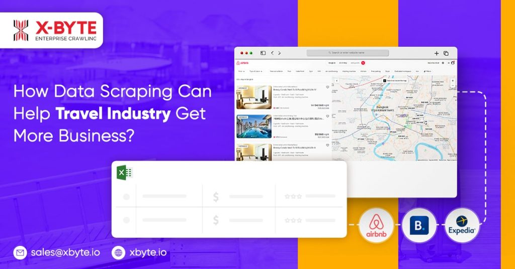 how data scraping can help travel industry get more business