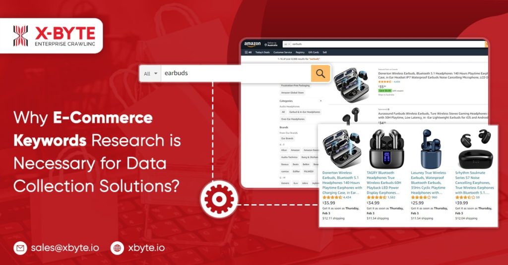 e commerce keywords research data collection challenges and solutions