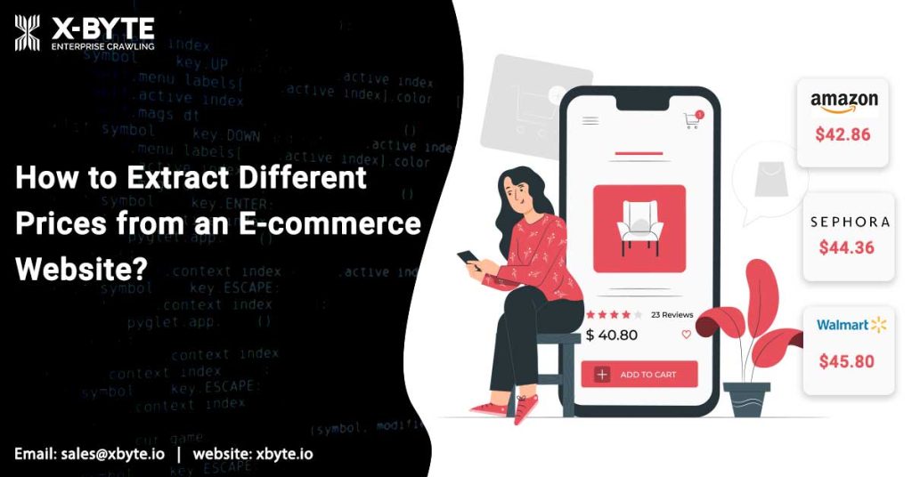 How to Extract Different Prices from an E commerce Website