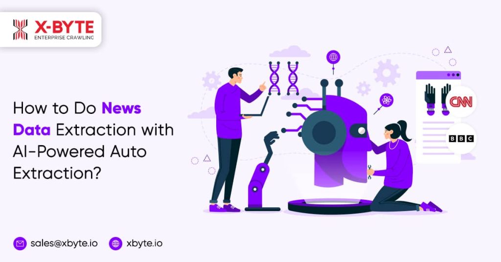 how to do news data extraction with ai powered auto extraction