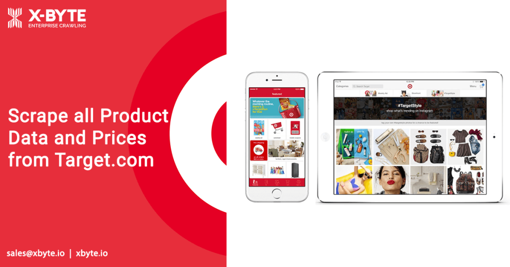 Scrape all Product Data and Prices from Target