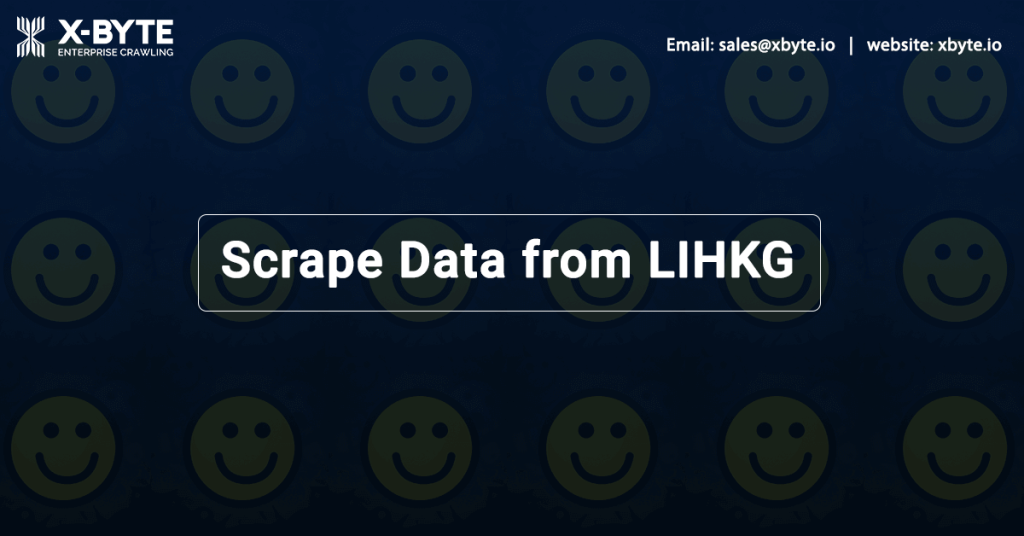 Scrape Data from LIHKG