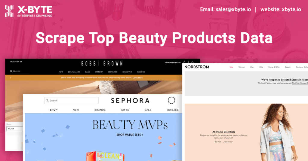Scrape Top Beauty Products Data