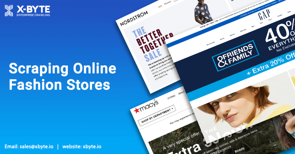 Scraping Online Fashion Stores