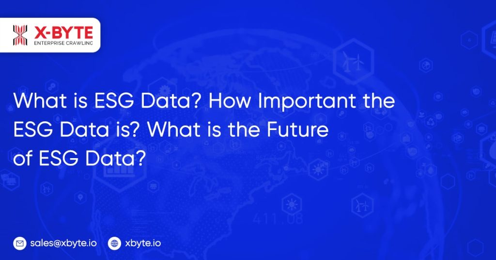 what is esg data how important the esg data is what is the future of esg data