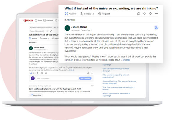 Build the List of Related Questions