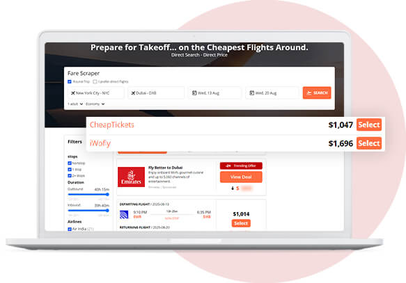 Monitor Fare Fluctuations with Real-Time Scraping
