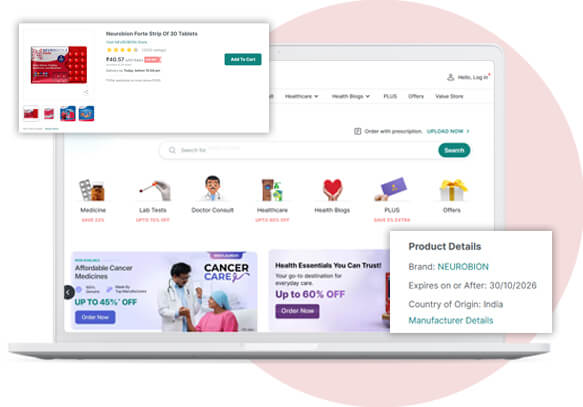 Scrape Pharma Data From E-Pharma Platforms