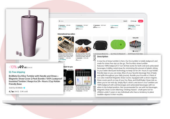 Scrape Product Catalog Data