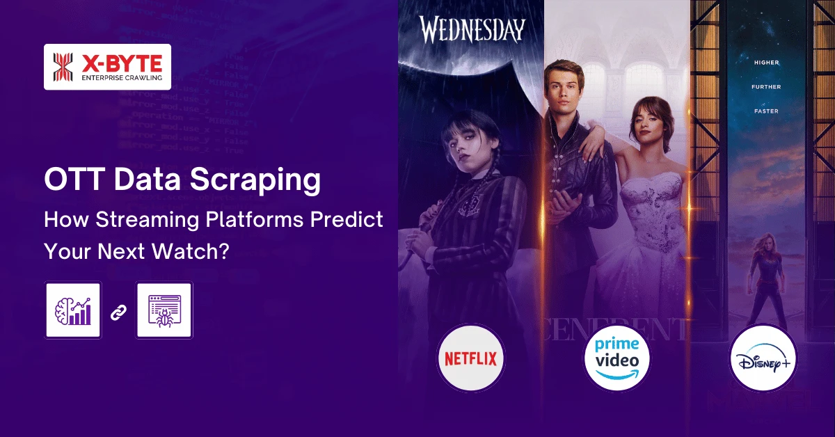 OTT Data Scraping: How Streaming Platforms Predict Your Next Watch