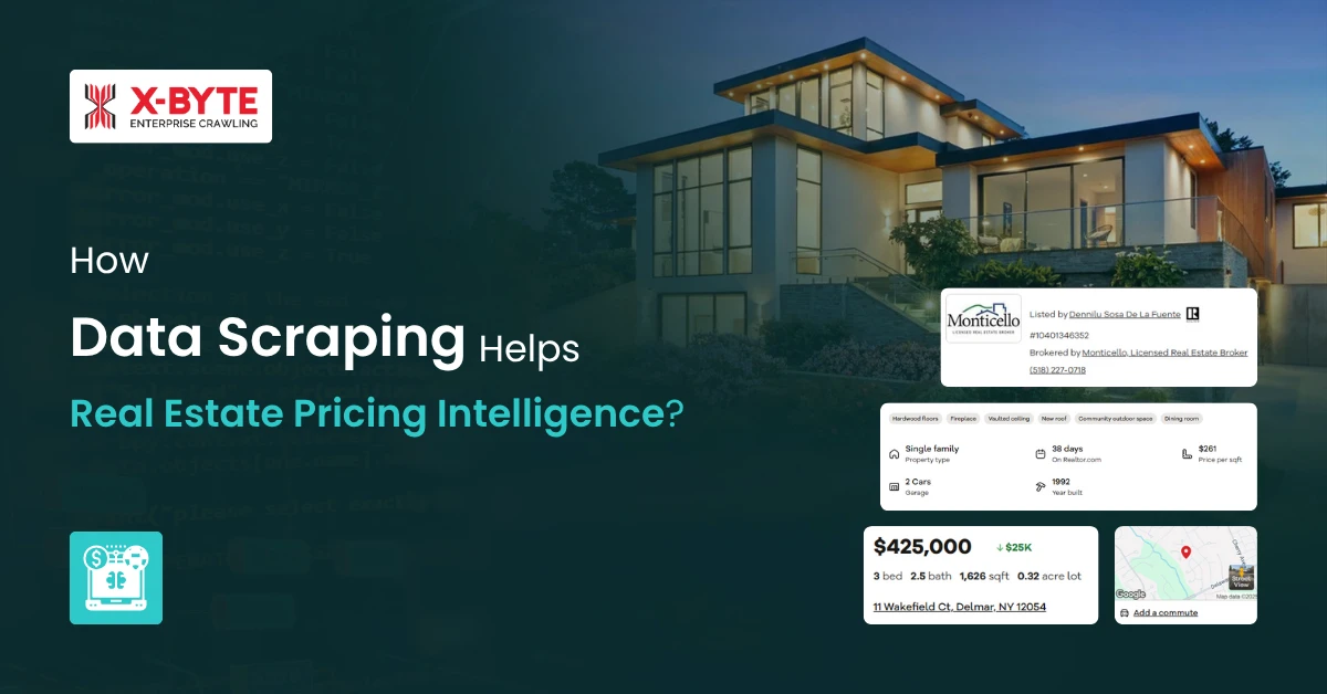 How Data Scraping Helps in Real Estate Pricing Intelligence?