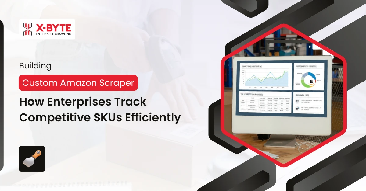 Building a Custom Amazon Scraper: How Enterprises Track Competitive SKUs Efficiently?