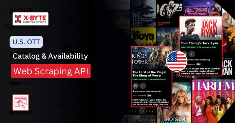 U.S. OTT Catalog & Availability: Web Scraping API