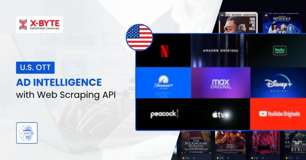 U.S. OTT Ad Intelligence Web Scraping API