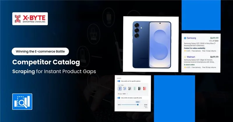 Winning the E-commerce Battle Competitor Catalog Scraping for Instant Product Gaps