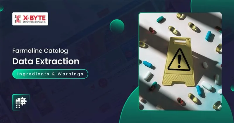 Farmaline Catalog Data Extraction Ingredients & Warnings