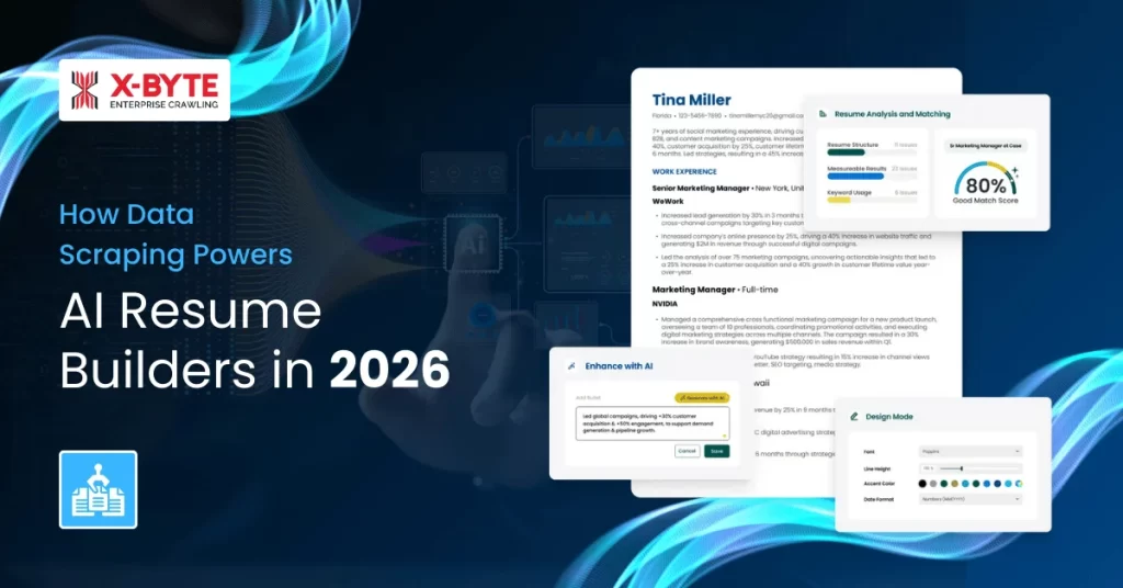 How Data Scraping Powers AI Resume Builders in 2026